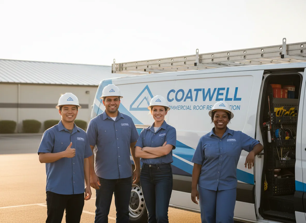 Commercial roof coating company in Mountain Rest, SC